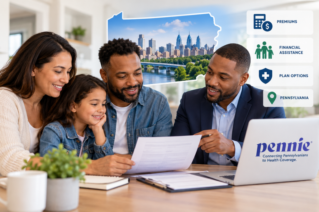 Health insurance cost in Pennsylvania for a family comparing 2027 coverage options